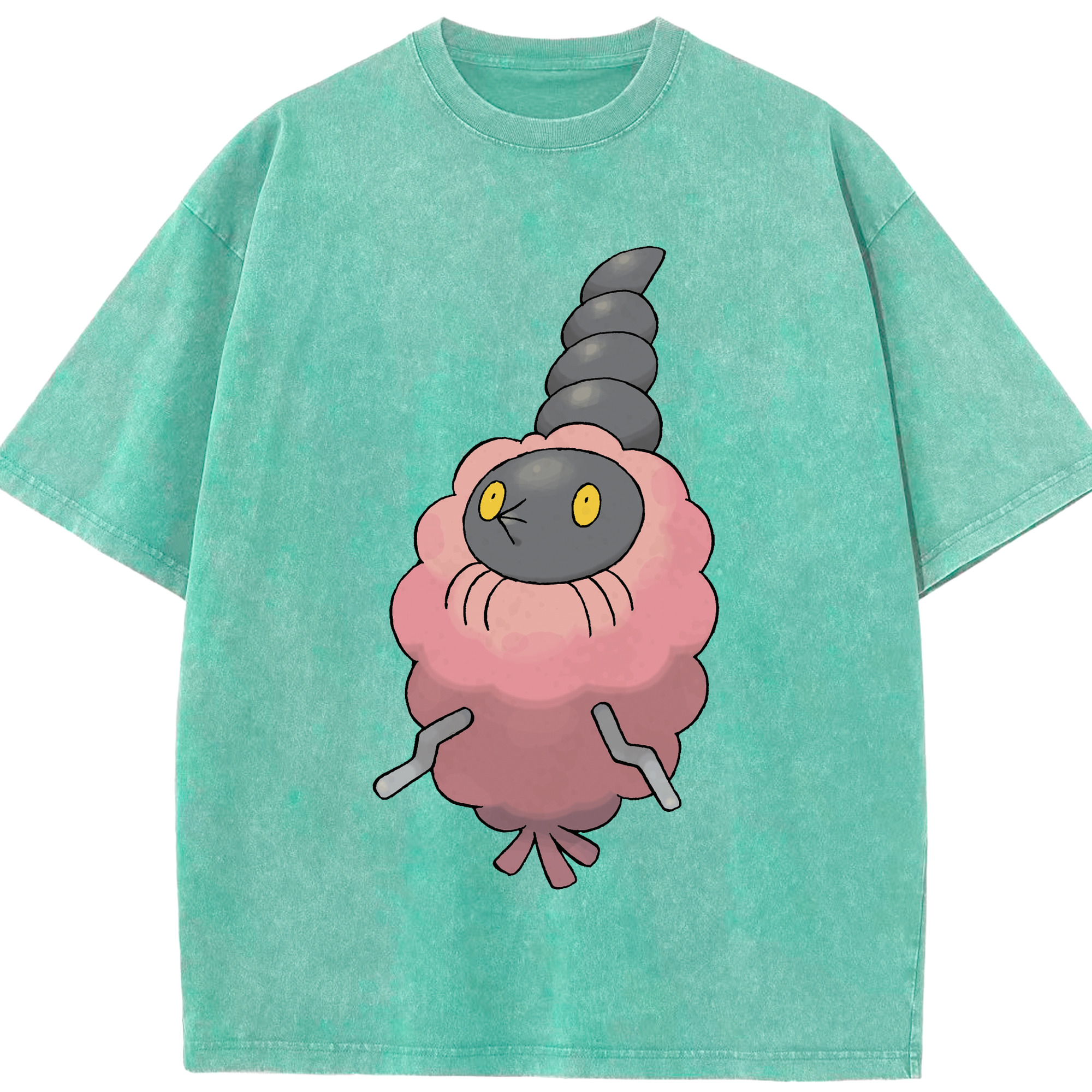 （画像用） ポケットモンスター Pokémon 綿100% ヴィンテージ風 半袖Tシャツ（フロントプリント）